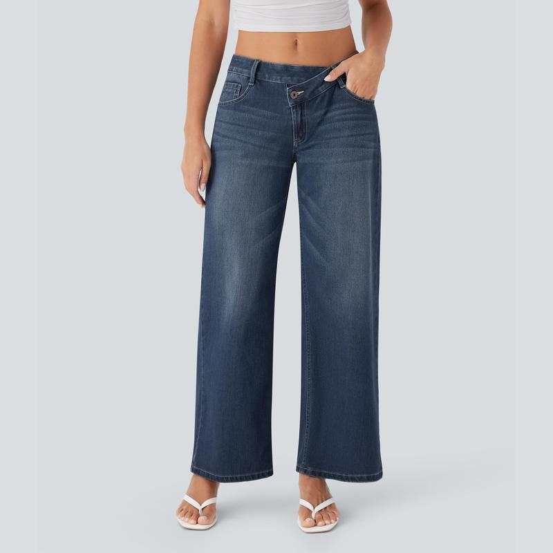 Stretch jeans with comfortable waistband