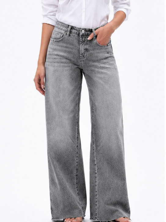 CurveLift™ High-Rise Wide-Leg Jeans