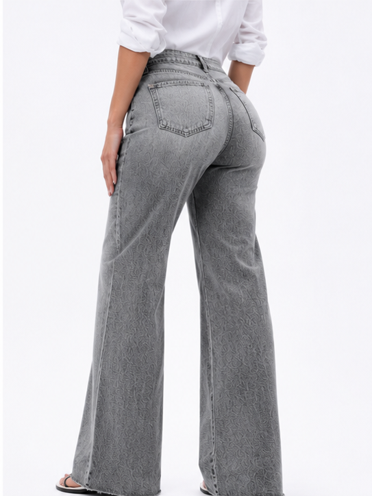 CurveLift™ High-Rise Wide-Leg Jeans