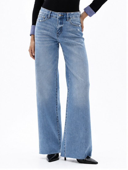 CurveLift™ High-Rise Wide-Leg Jeans