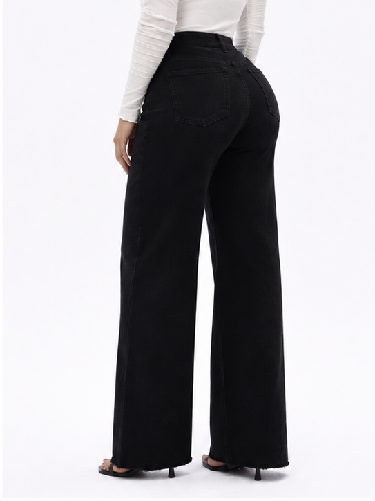 CurveLift™ High-Rise Wide-Leg Jeans