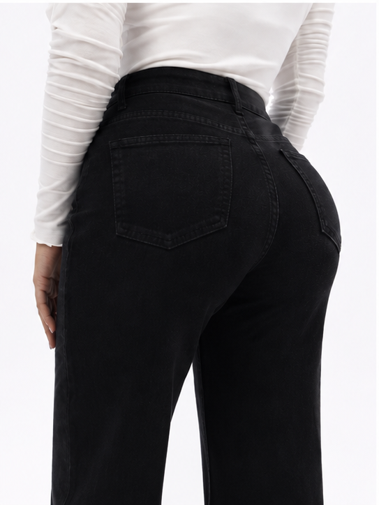 CurveLift™ High-Rise Wide-Leg Jeans