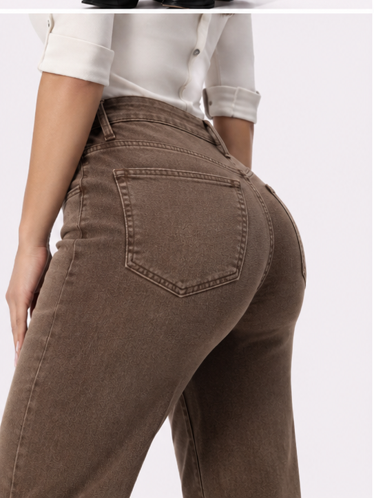 CurveLift™ High-Rise Wide-Leg Jeans