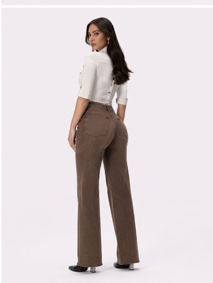 CurveLift™ High-Rise Wide-Leg Jeans