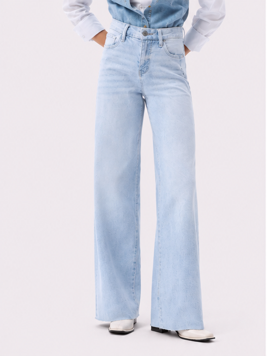 CurveLift™ High-Rise Wide-Leg Jeans